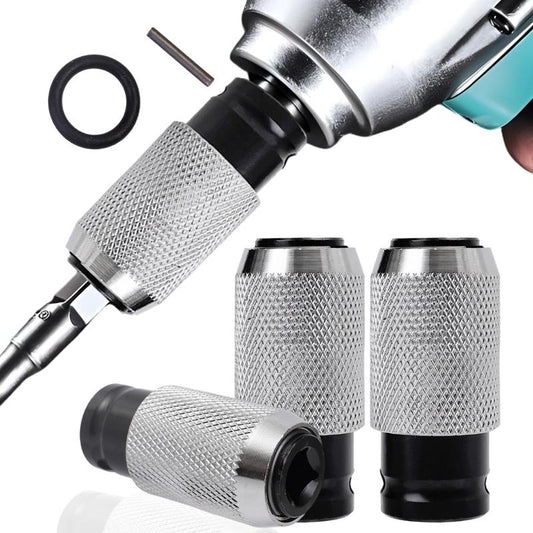 Universeller Metall-Bohrfutteradapter für elektrische Schlagschrauber und Schlagbohrmaschinen – Schnittstellenkonverter für Elektrowerkzeuge