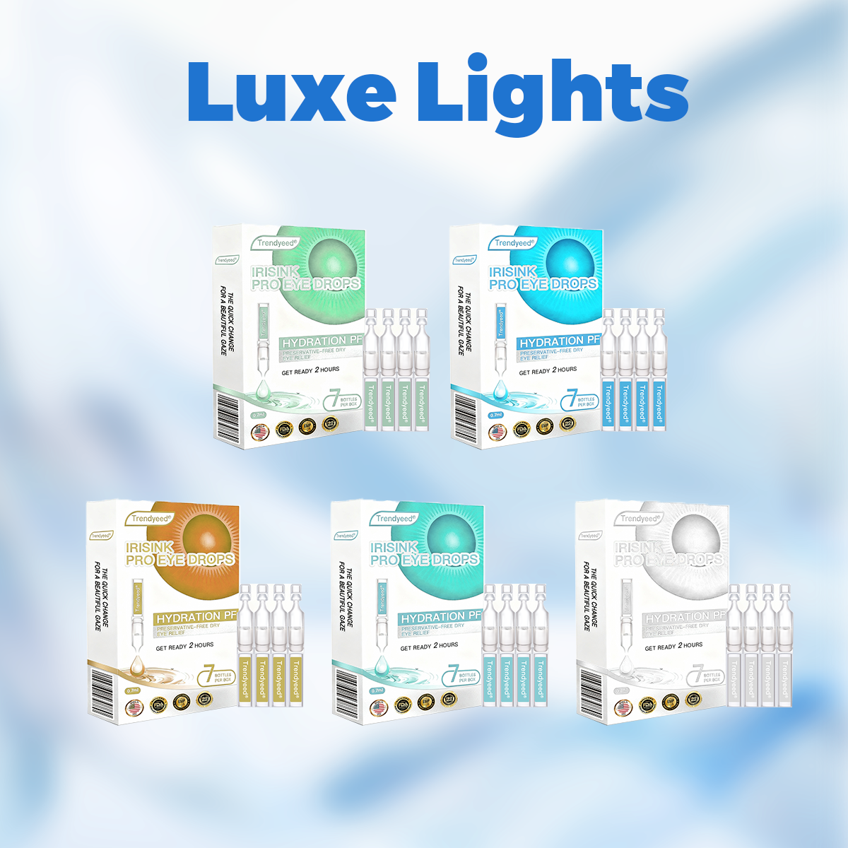 Trendyeed® Pro Formula Eye Drops: Fortgeschrittene Farbtransformation & Augenpflege