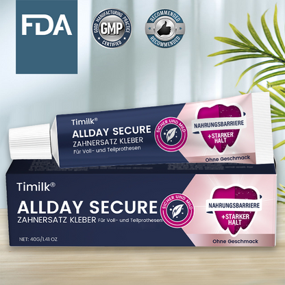 Timilk® AllDay Secure Zahnersatz Kleber