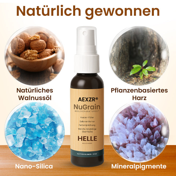 AEXZR® NuGrain Holzreparatur-Set🪵 – Echte 3D-Reparatur in 60 Sekunden